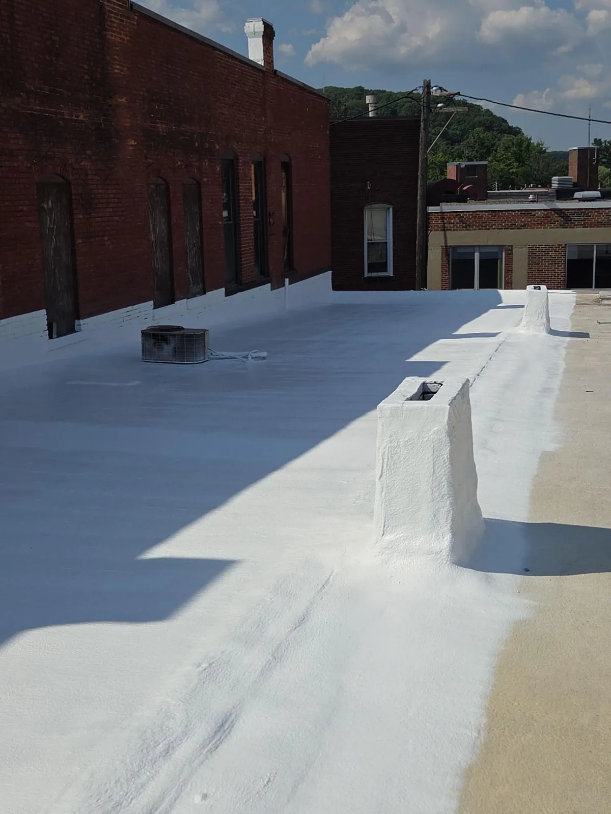 Infrared Roof Moisture Survey