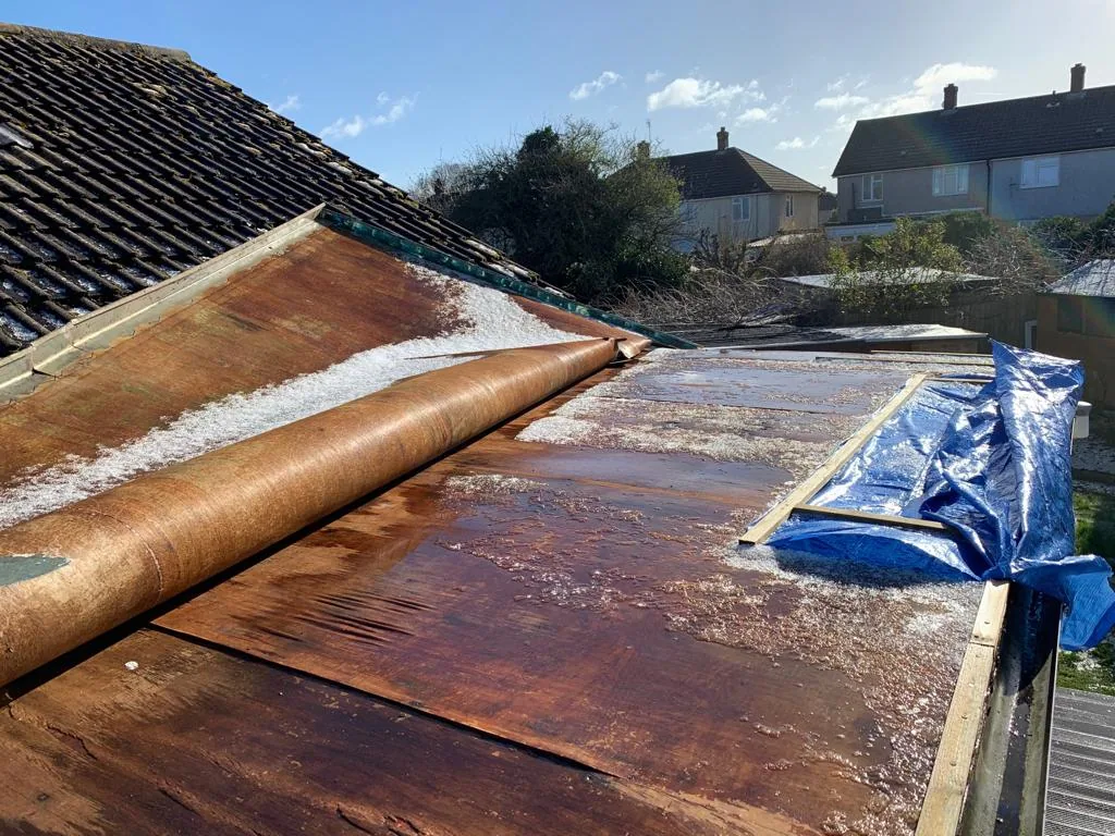 Infrared Roof Moisture Survey
